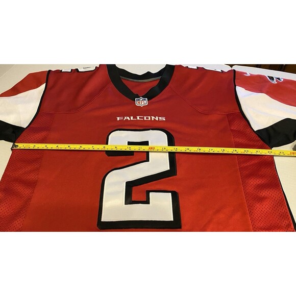 NFL Matt Ryan Atlanta Falcons Red Jersey Nike On-Field #2 Mens Small Official - Picture 6 of 16